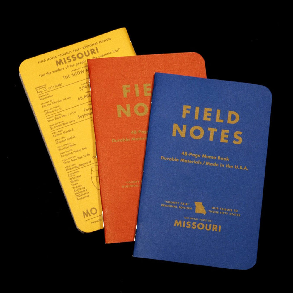 
                  
                    County Fair Three 48-Page Memo Books - Fish On! Custom Rods
                  
                