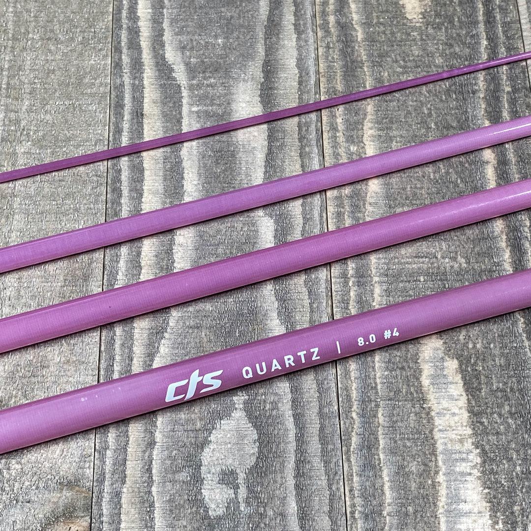 CTS CRYSTALGLASS™ 8'0" 4wt 4pc Dusk - Fish On! Custom Rods