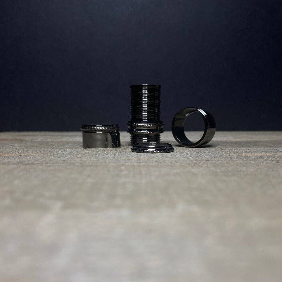 Barrel Lock Thread Down Locking Thread Barrel .705 - Black Nickel Aluminum - Fish On ...