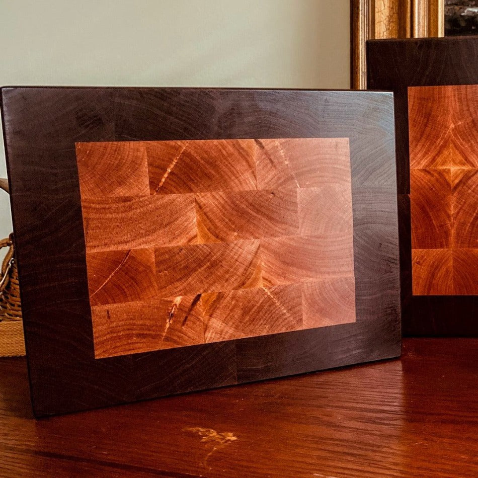 
                  
                    End Grain Cutting Board - Fish On! Custom Rods
                  
                