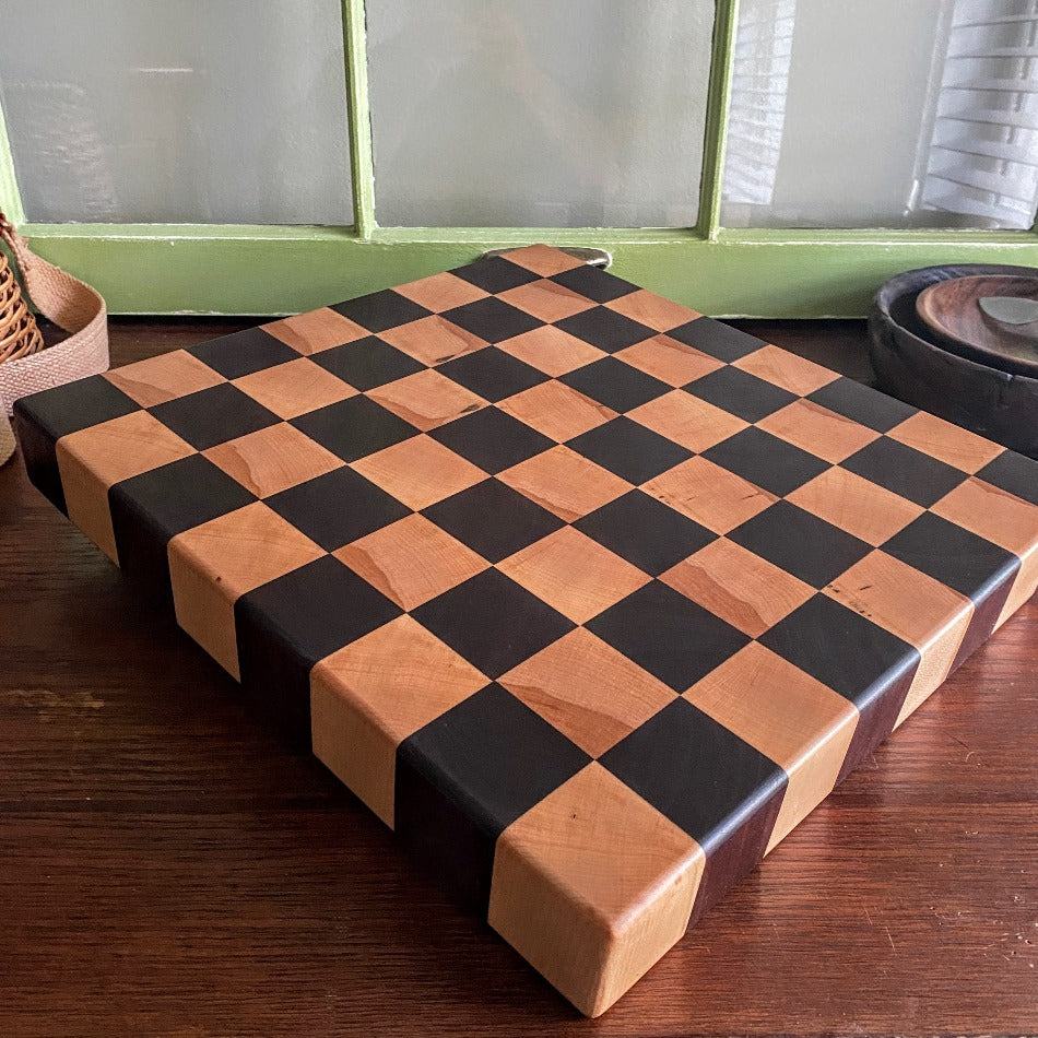 
                  
                    End Grain Cutting Board - Fish On! Custom Rods
                  
                