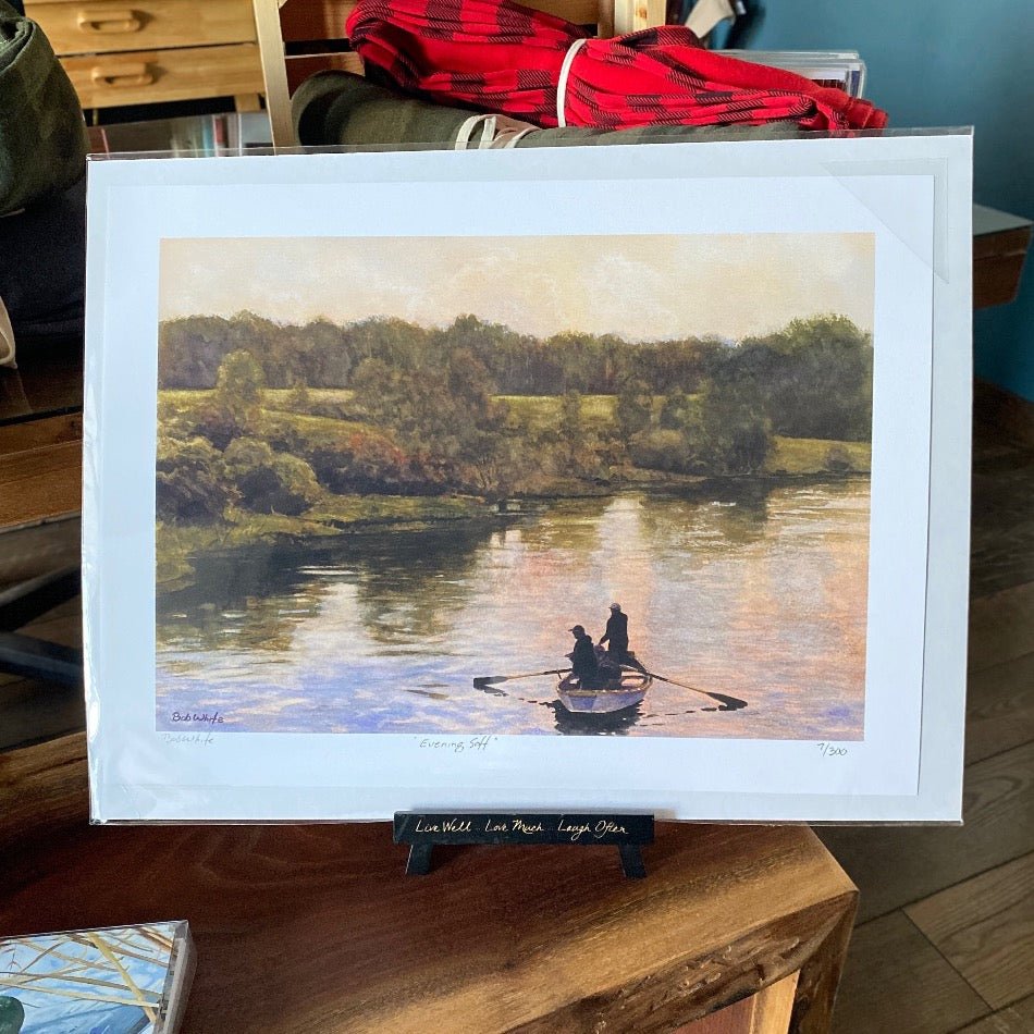 Evening Soft Print - Fish On! Custom Rods