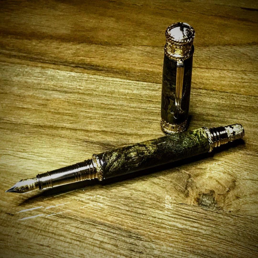 Faith, Hope and Love Fountain Pen - Fish On! Custom Rods