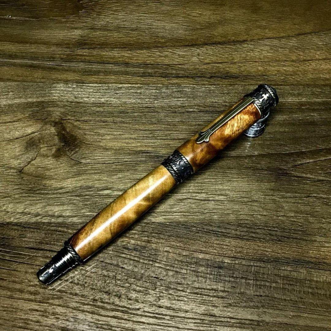 Faith, Hope and Love Fountain Pen - Fish On! Custom Rods
