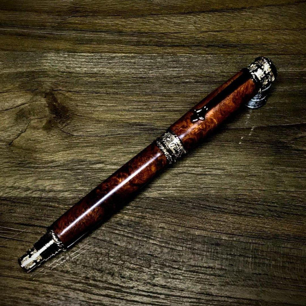 Faith, Hope and Love Fountain Pen - Fish On! Custom Rods