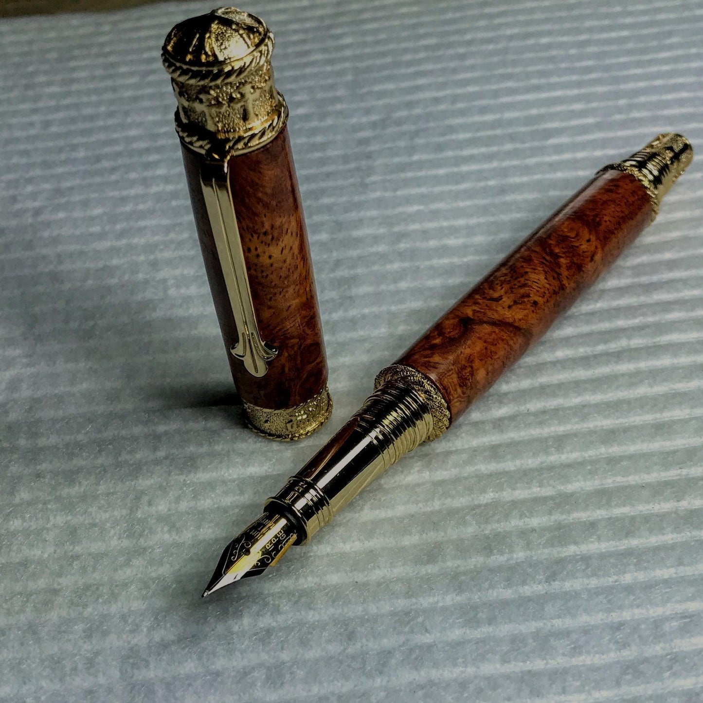 
                  
                    Faith, Hope and Love Fountain Pen - Fish On! Custom Rods
                  
                