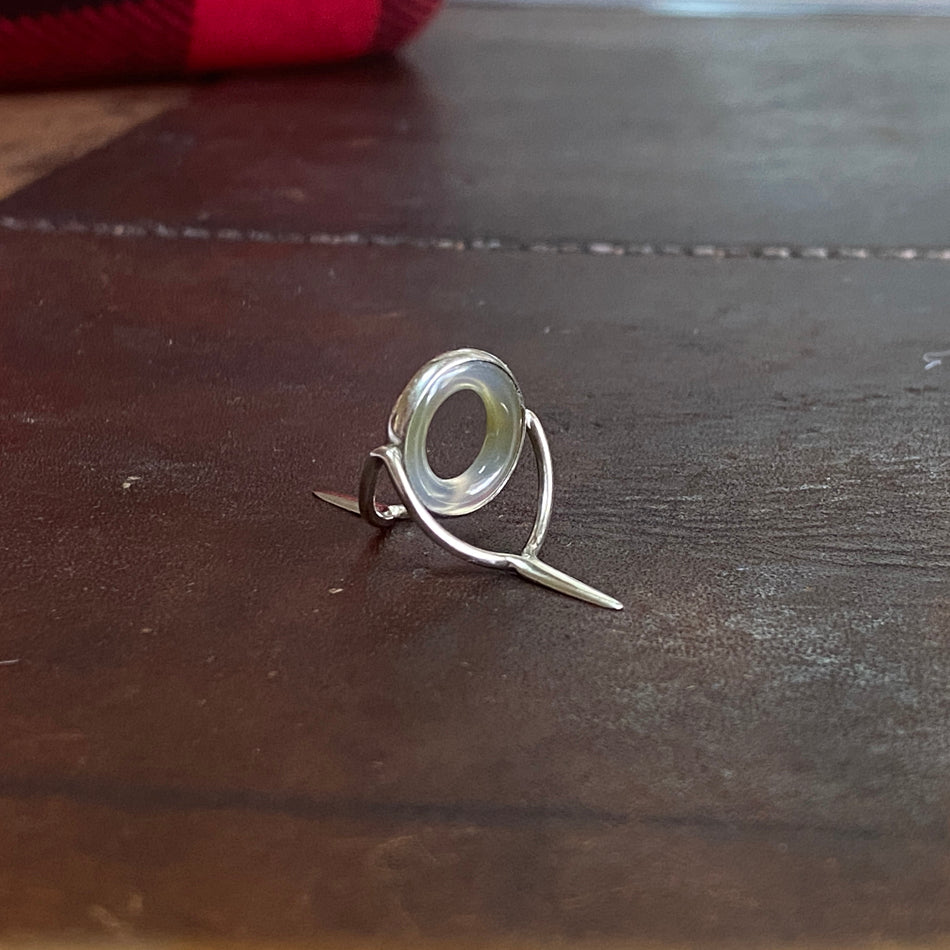 
                  
                    Agate Stripping Guide 12mm - Fish On! Custom Fly Rods
                  
                