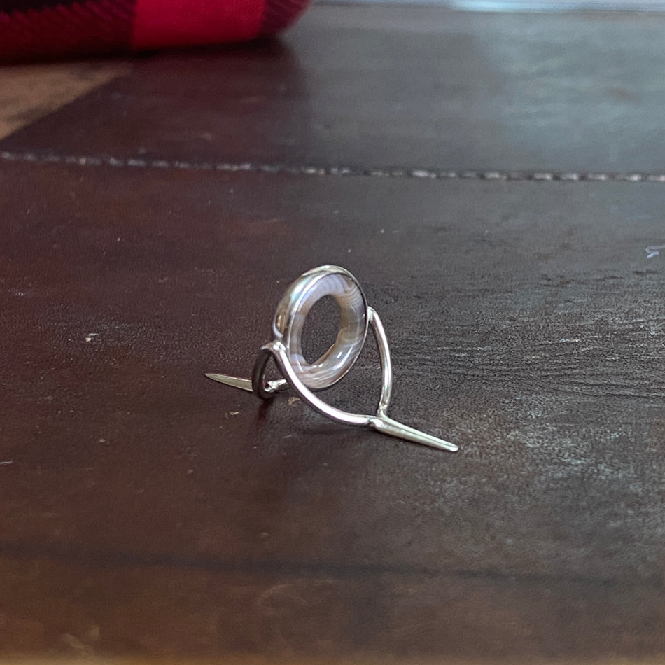 
                  
                    Agate Stripping Guide 12mm - Fish On! Custom Fly Rods
                  
                