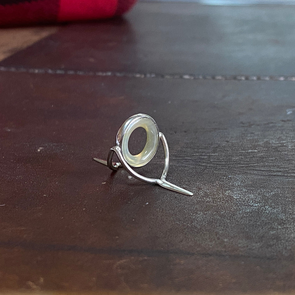 
                  
                    Agate Stripping Guide 12mm - Fish On! Custom Fly Rods
                  
                