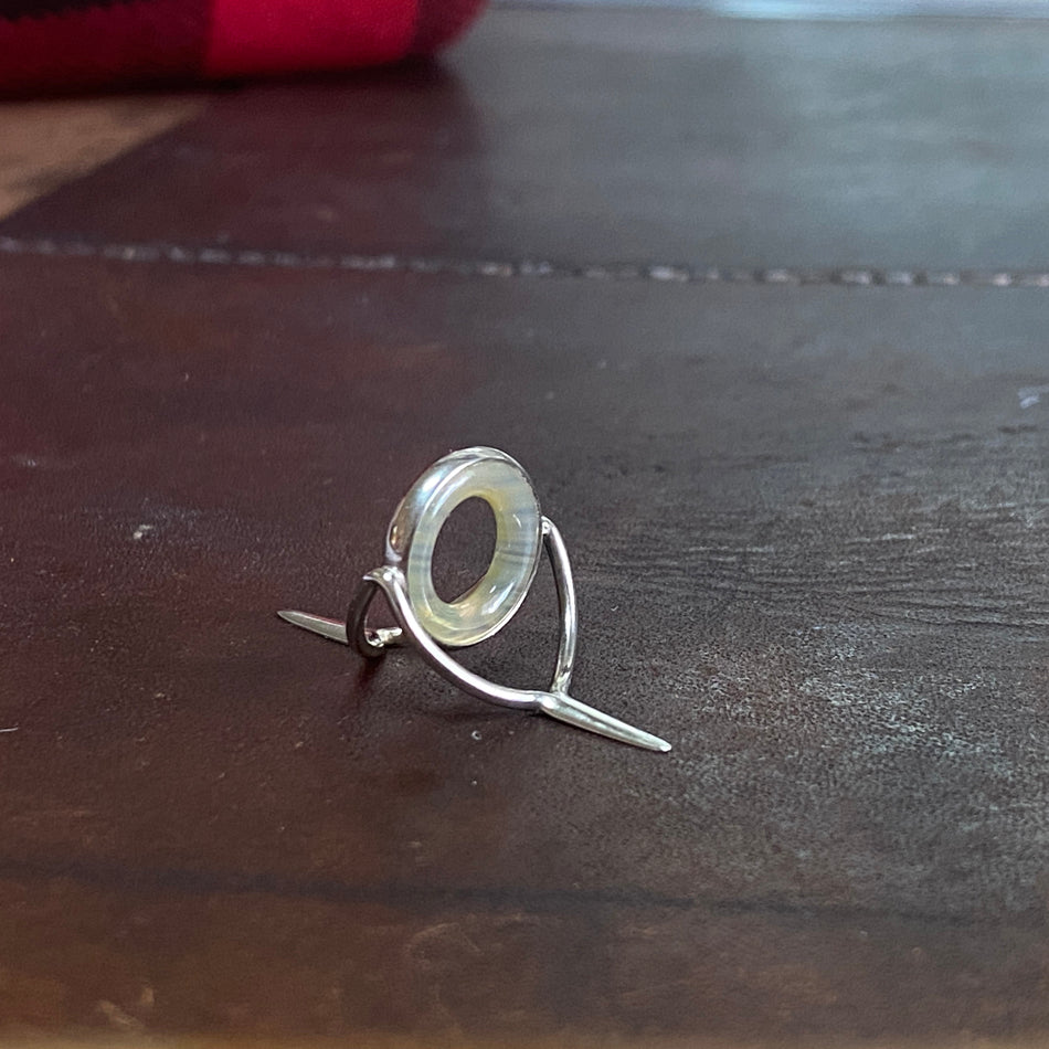 
                  
                    Agate Stripping Guide 12mm - Fish On! Custom Fly Rods
                  
                