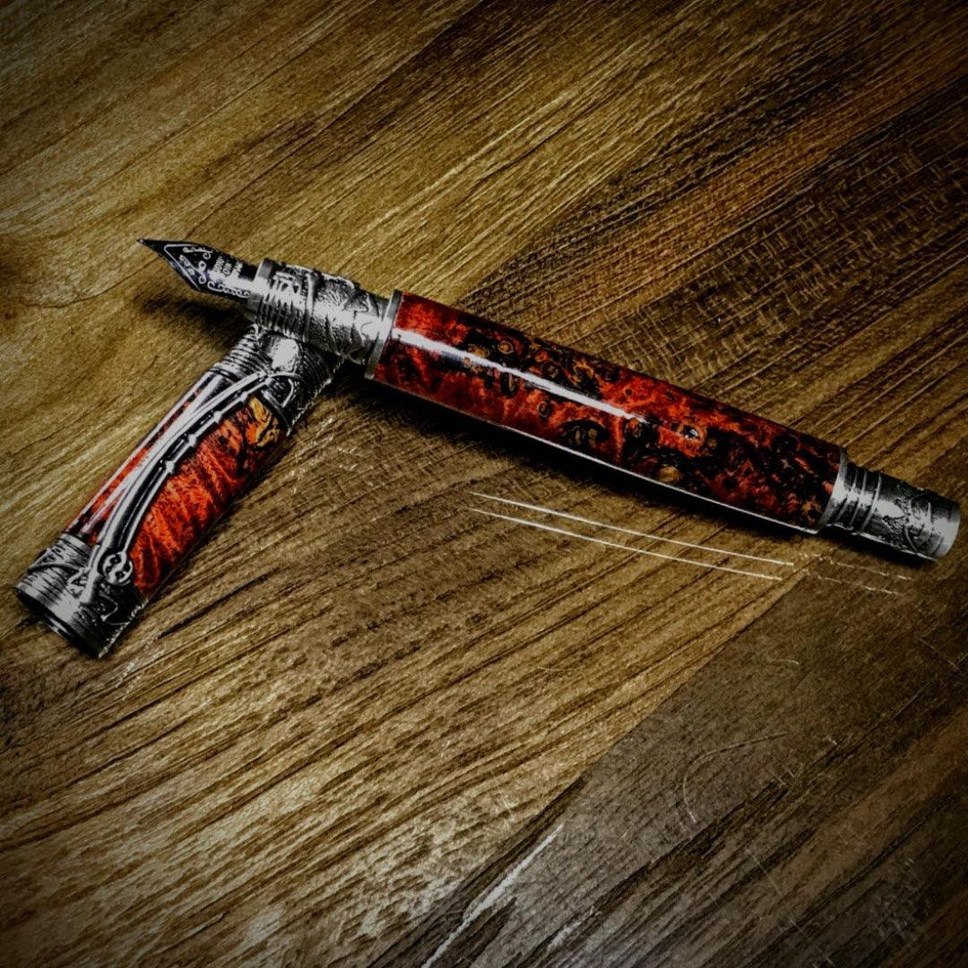 Fly Fish Fountain Pen - Fish On! Custom Rods