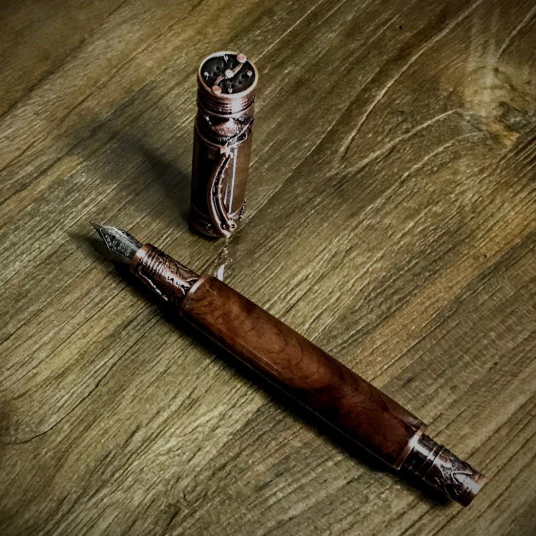 Fly Fish Fountain Pen - Fish On! Custom Rods