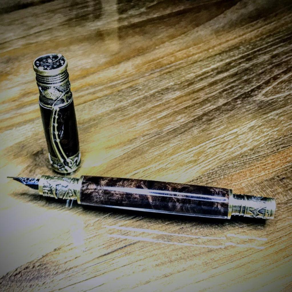Fly Fish Fountain Pen - Fish On! Custom Rods