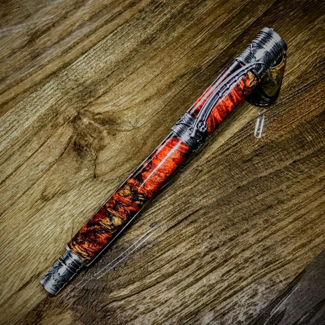 Fly Fish Fountain Pen - Fish On! Custom Rods