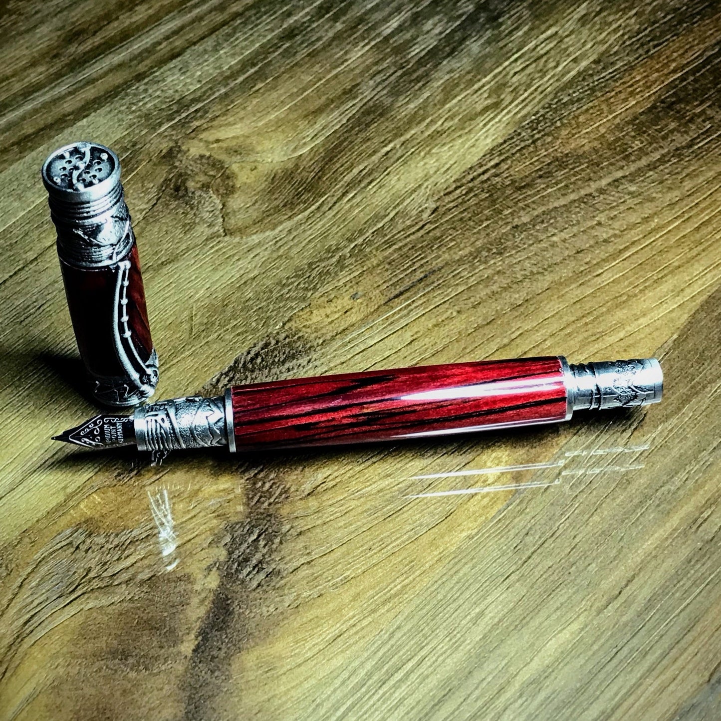 Fly Fish Fountain Pen - Fish On! Custom Rods