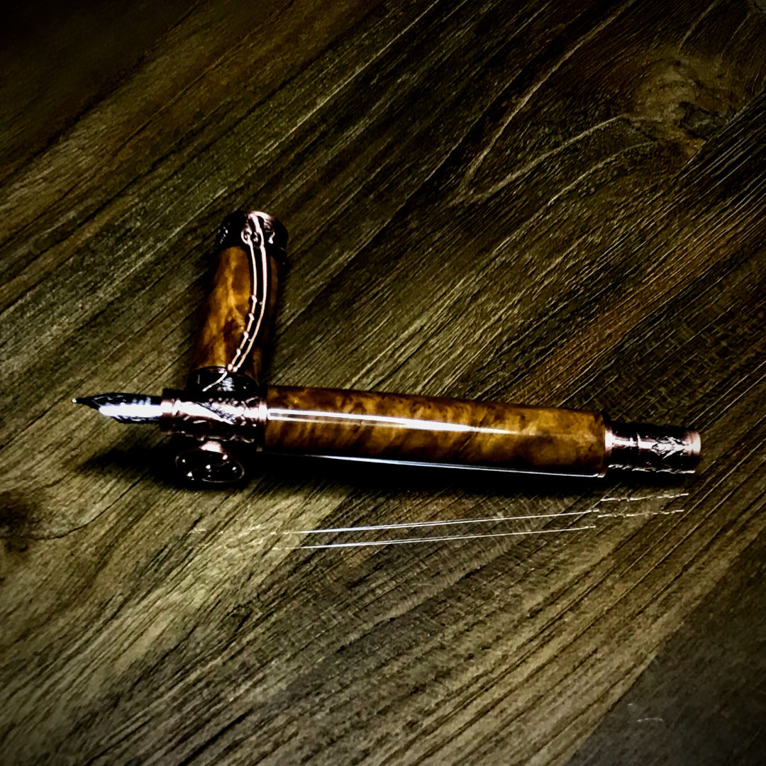 Fly Fish Fountain Pen - Fish On! Custom Rods