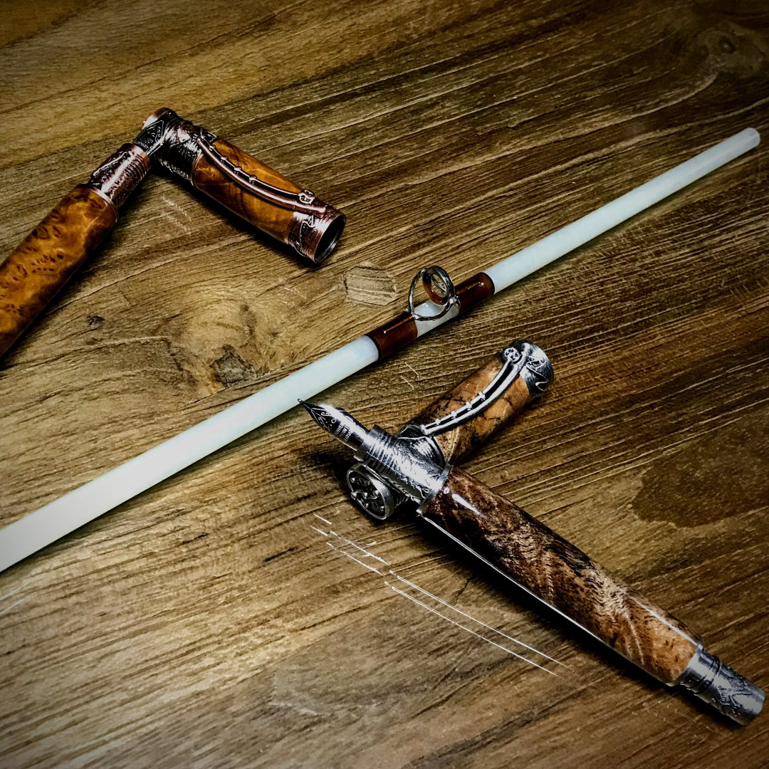 
                  
                    Fly Fish Fountain Pen - Fish On! Custom Rods
                  
                