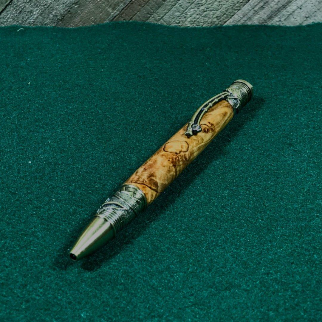 Fly Fish Pen - Maple Burl | Premium Quality – Fish On! Custom Rods