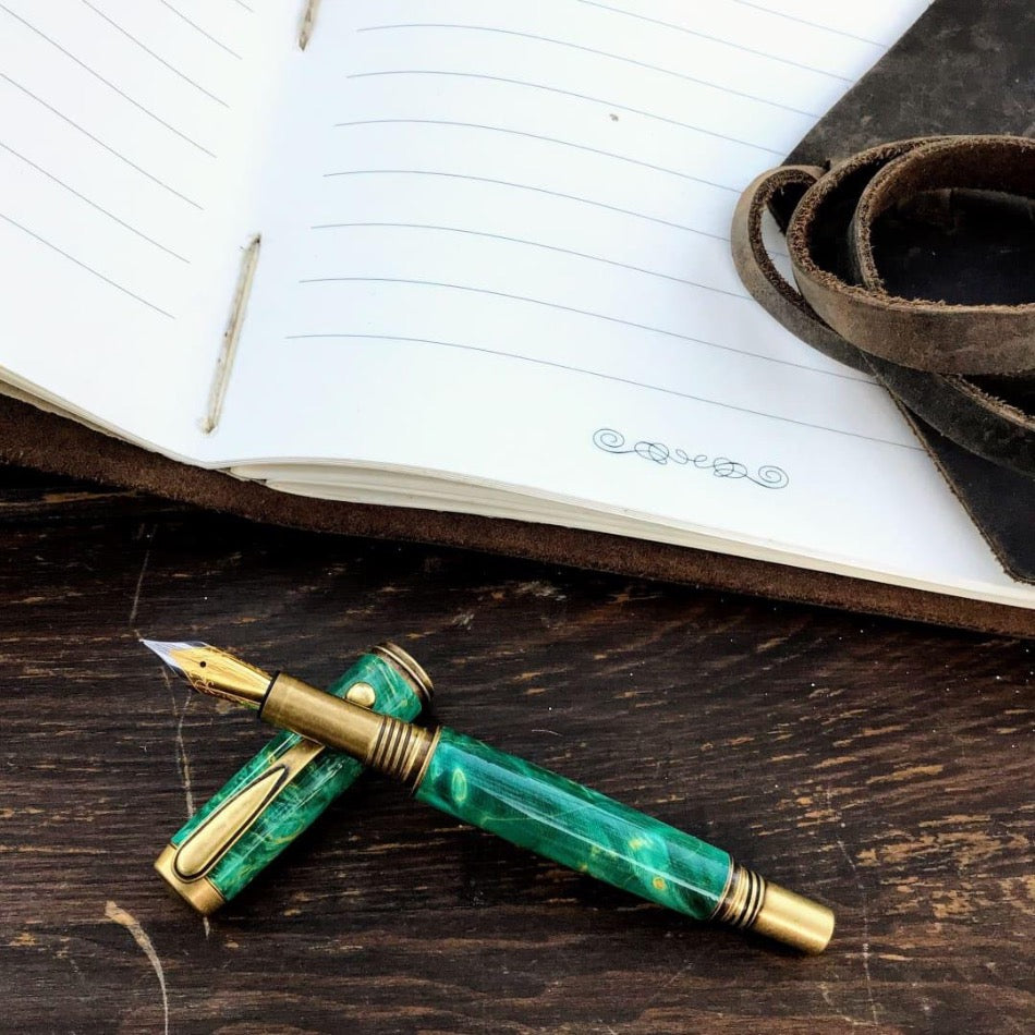 George ll Fountain Pen - Fish On! Custom Rods