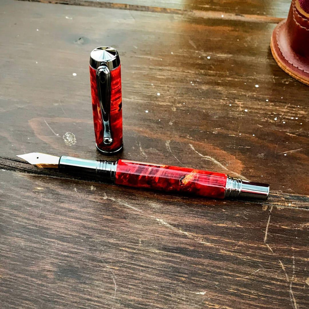 
                  
                    George ll Fountain Pen - Fish On! Custom Rods
                  
                
