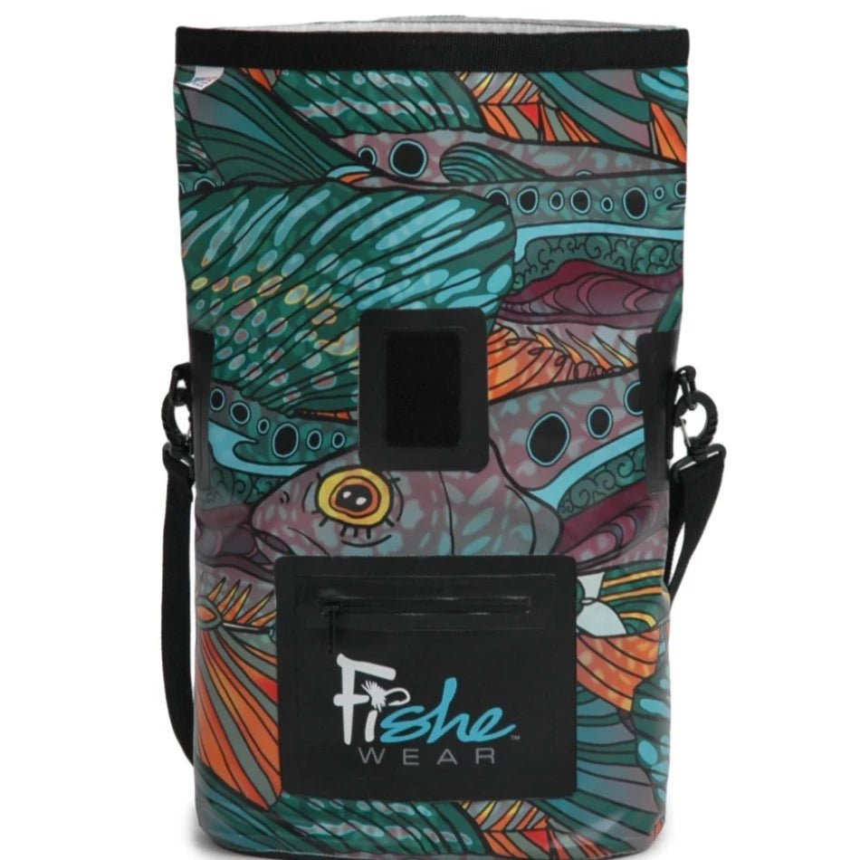 Groovy Grayling Roll Tote Dry Bag - Fish On! Custom Rods