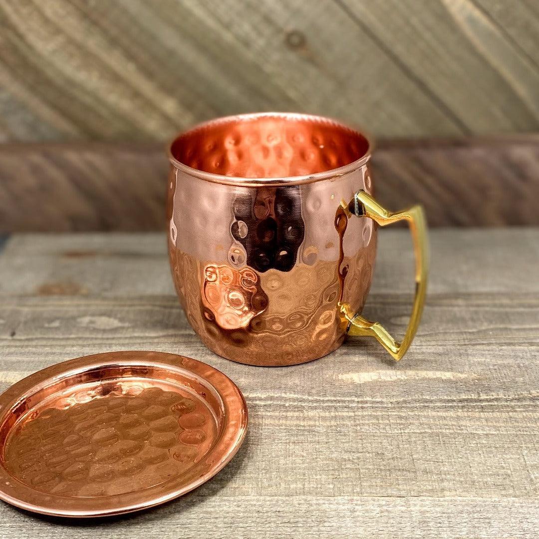 
                  
                    Hammered Copper Coaster - Fish On! Custom Rods
                  
                