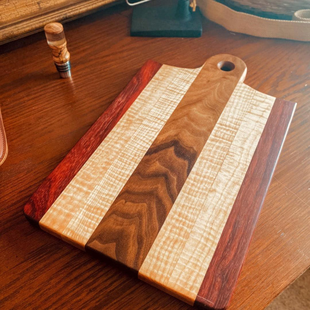 Handcrafted Charcuterie Board - Fish On! Custom Rods