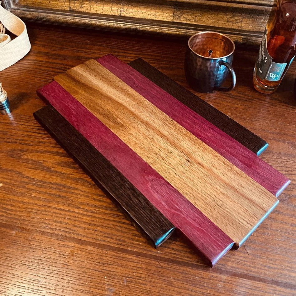 Handcrafted Charcuterie Board - Fish On! Custom Rods