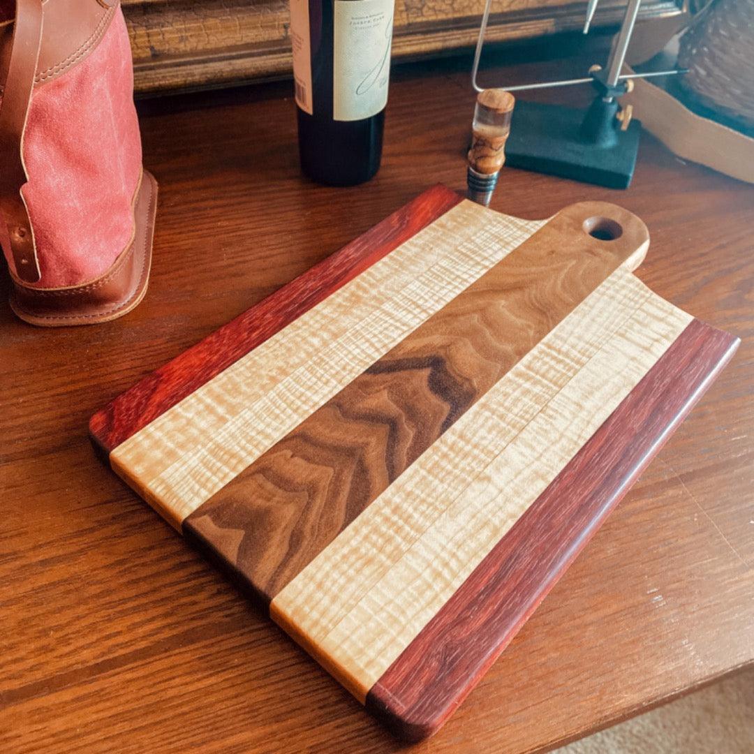Handcrafted Charcuterie Board - Fish On! Custom Rods