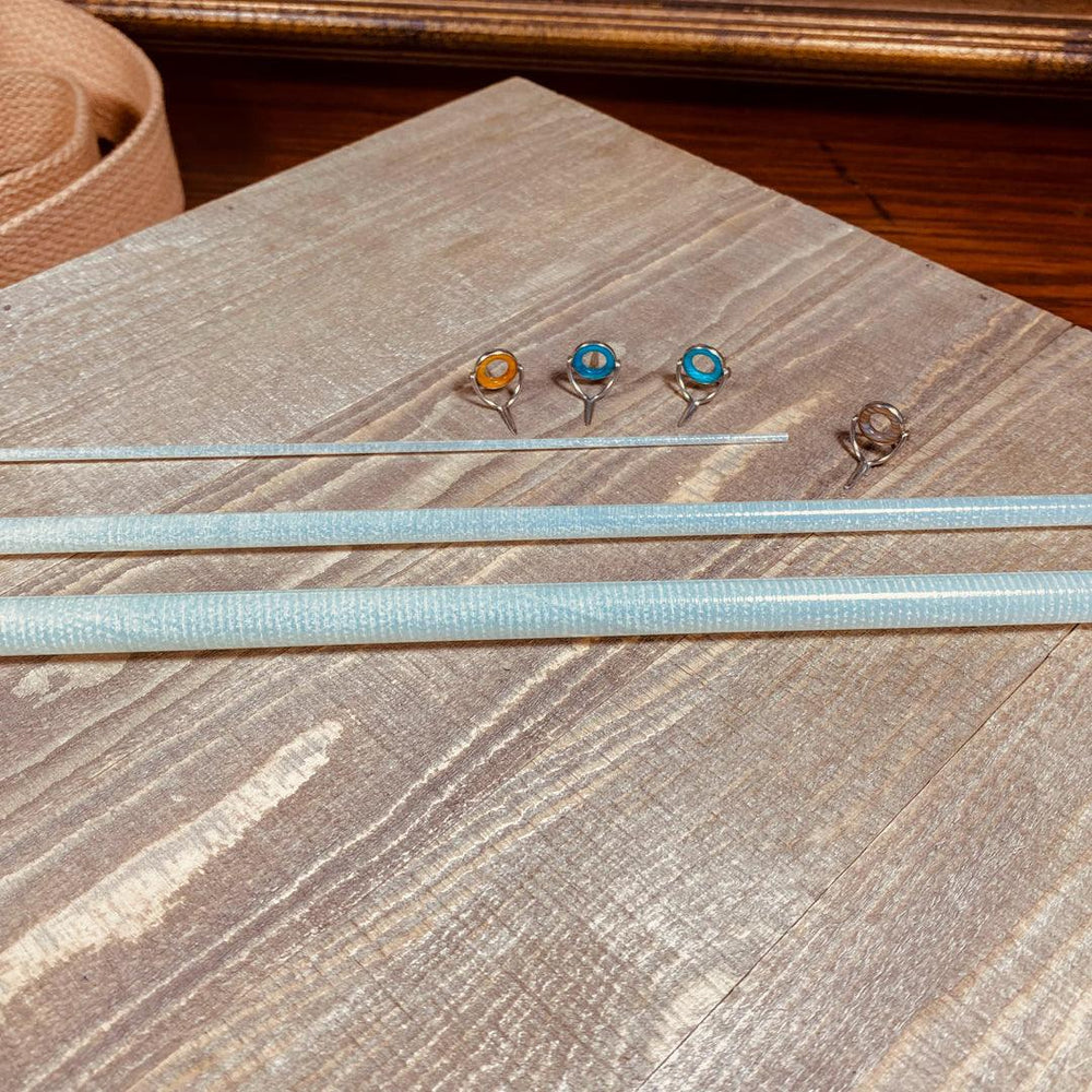 
                  
                    Kabuto Fly Rod Blanks 6’6” 2wt 3pc Unpainted - Fish On! Custom Rods
                  
                