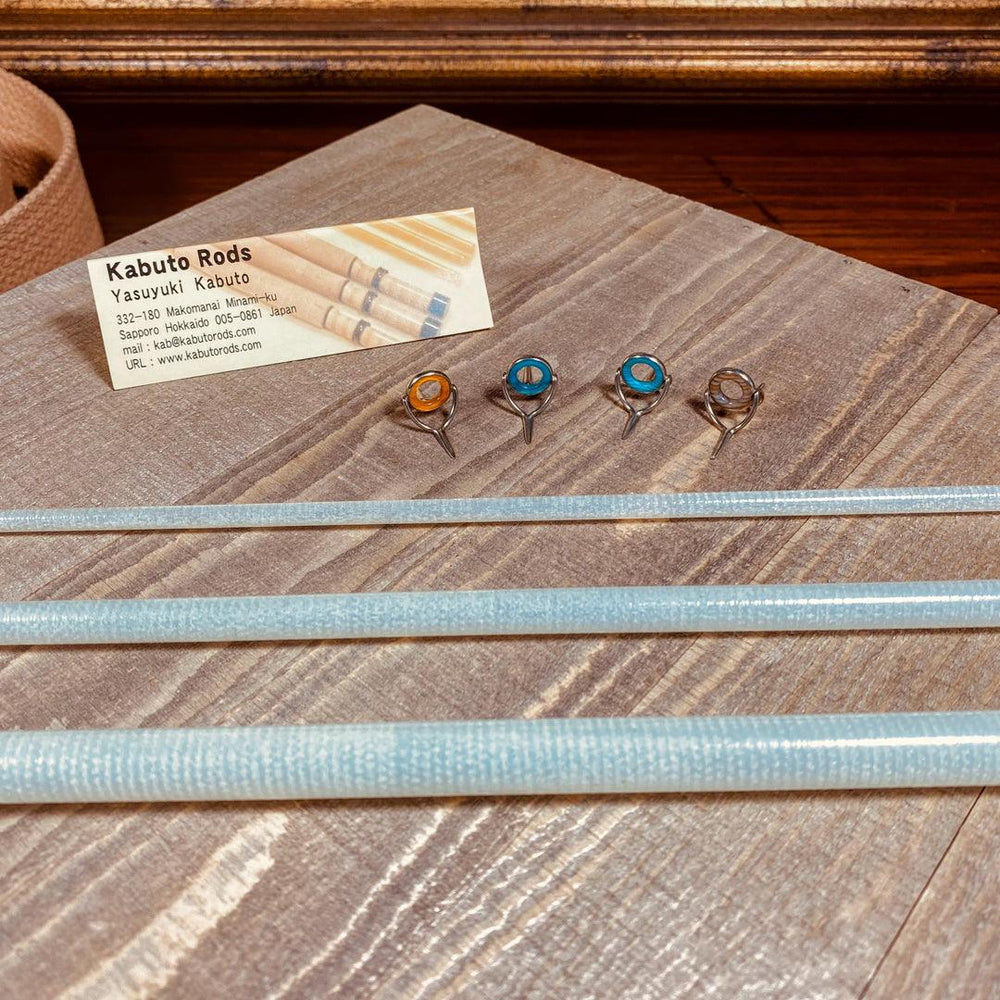 
                  
                    Kabuto Fly Rod Blanks 6’6” 2wt 3pc Unpainted - Fish On! Custom Rods
                  
                