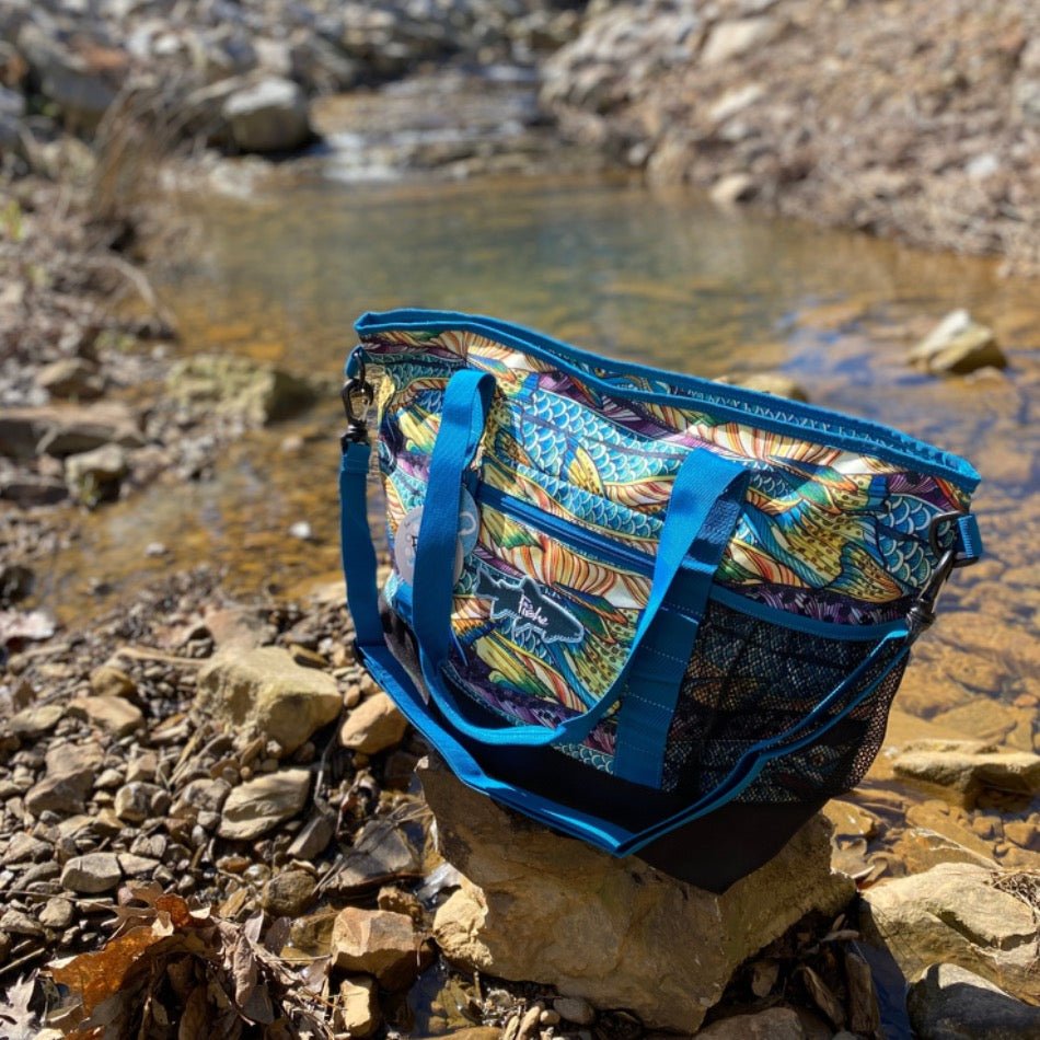Kaleido King Weekender Bag - Fish On! Custom Rods