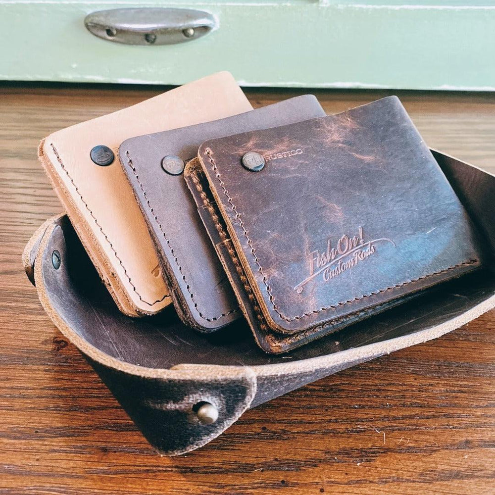 
                  
                    Knox Bifold Leather Wallet - Fish On! Custom Rods
                  
                