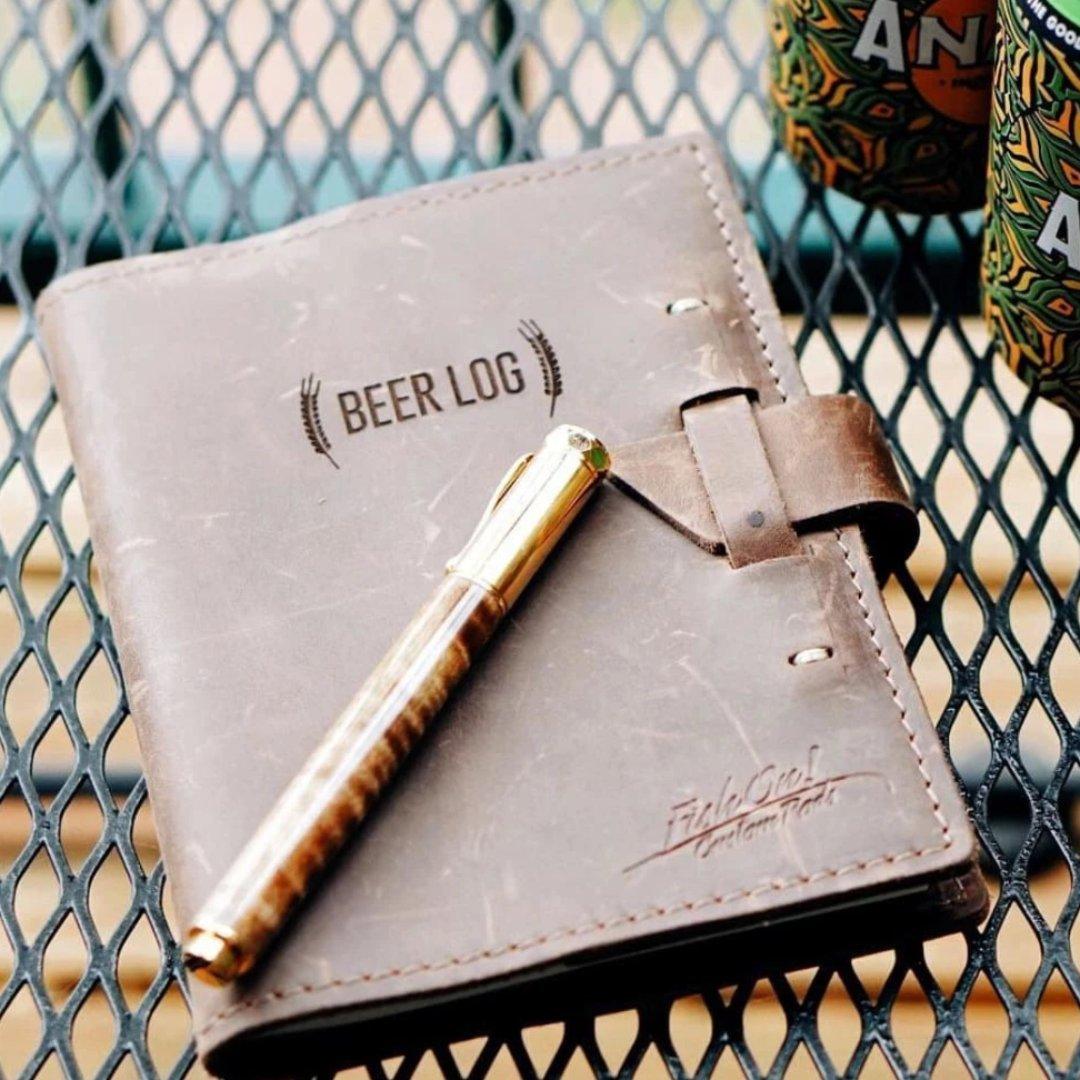 
                  
                    Leather Beer Tasters Log Book - Fish On! Custom Rods
                  
                