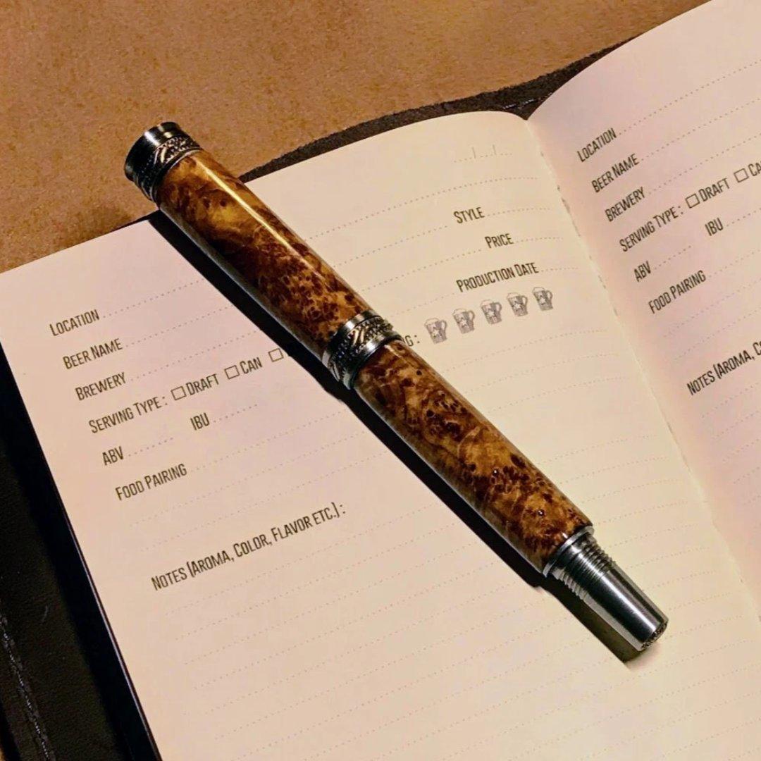 
                  
                    Leather Beer Tasters Log Book - Fish On! Custom Rods
                  
                