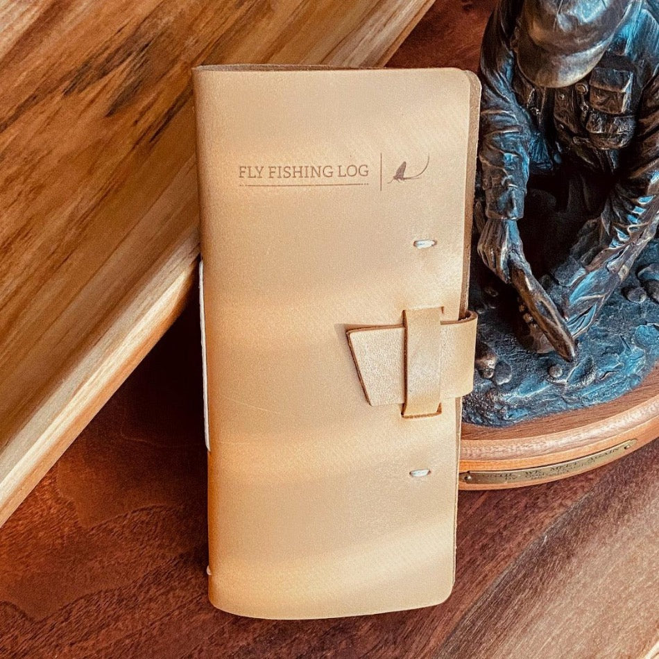 
                  
                    Leather Fly Fishing Log Book - Fish On! Custom Rods
                  
                