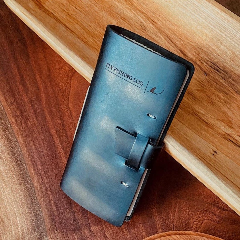 Leather Fly Fishing Logbook - Fish On! Custom Rods