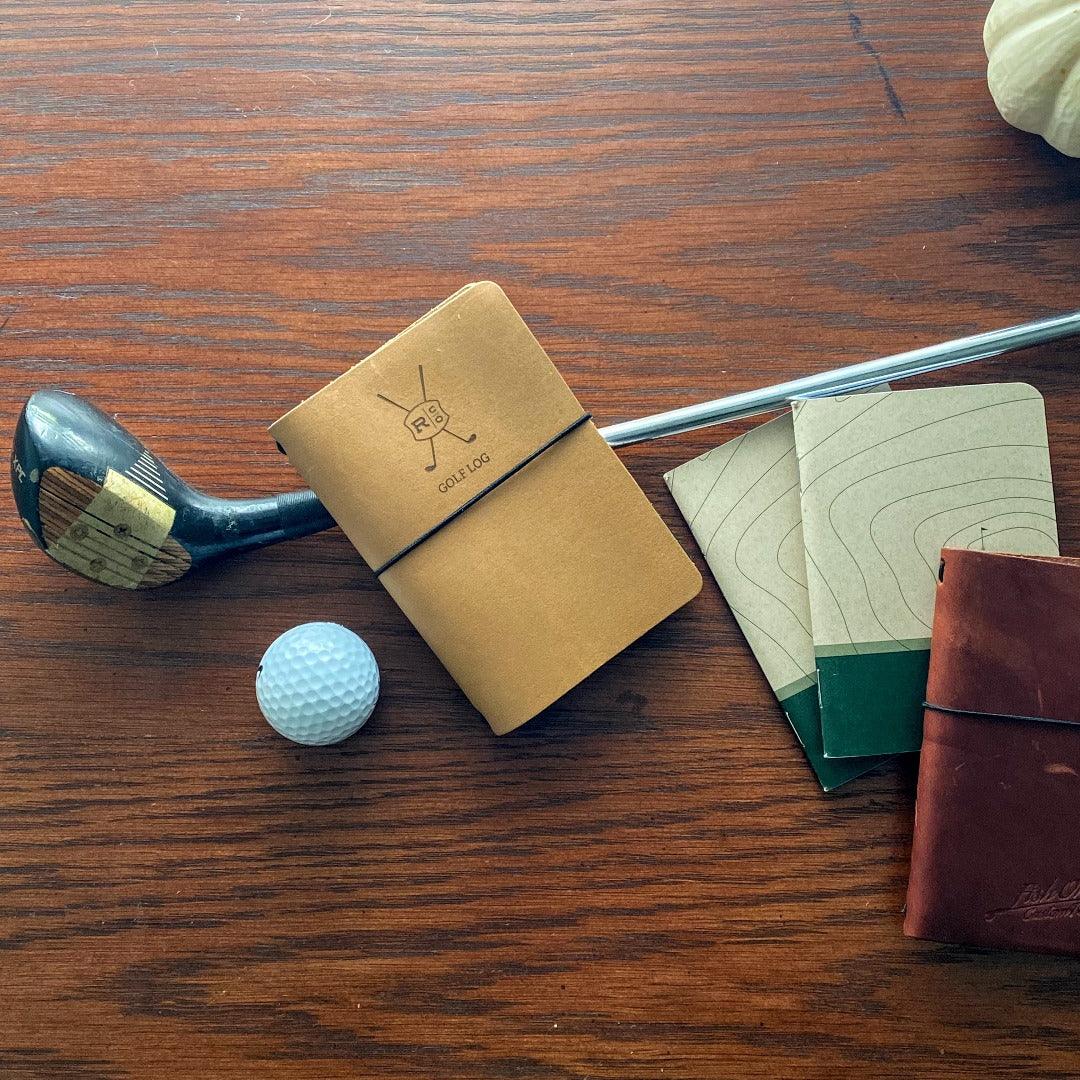 
                  
                    Leather Golf Log -Refillable - Fish On! Custom Rods
                  
                