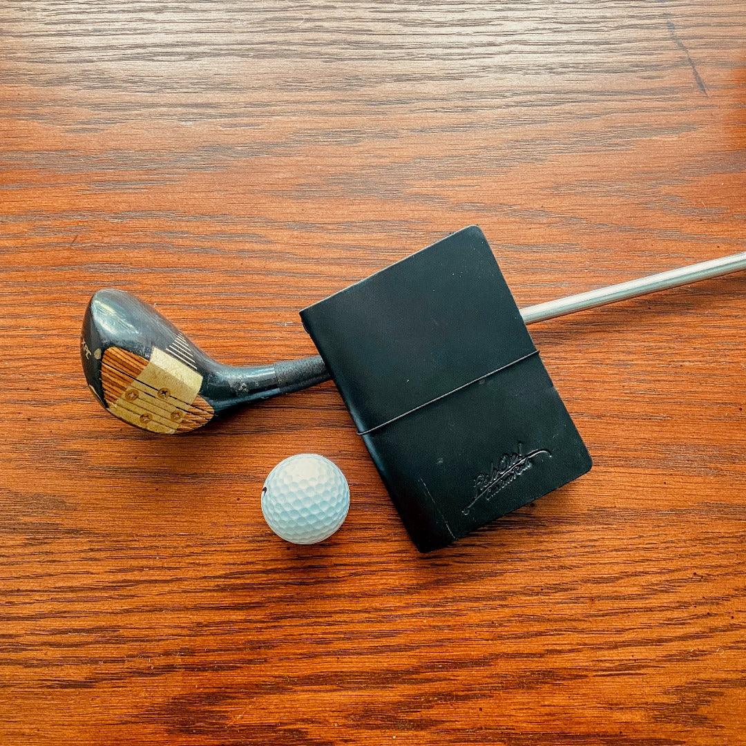 
                  
                    Leather Golf Log -Refillable - Fish On! Custom Rods
                  
                
