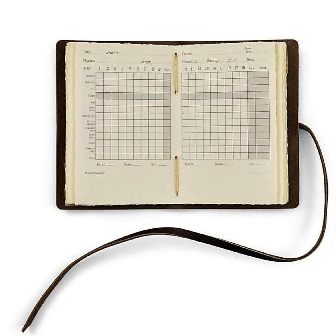 
                  
                    Leather Golf Log -Refillable - Fish On! Custom Rods
                  
                