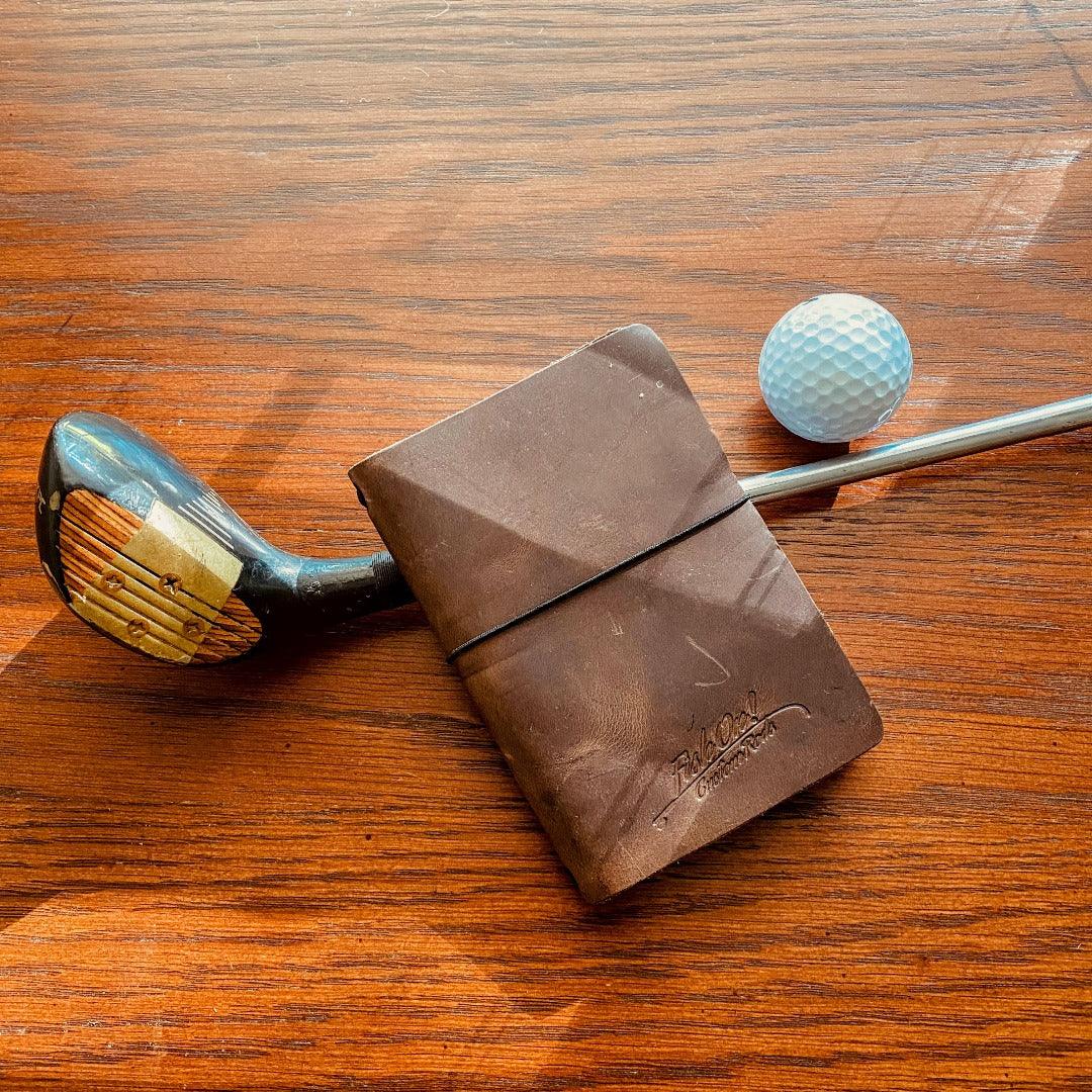 
                  
                    Leather Golf Log -Refillable - Fish On! Custom Rods
                  
                
