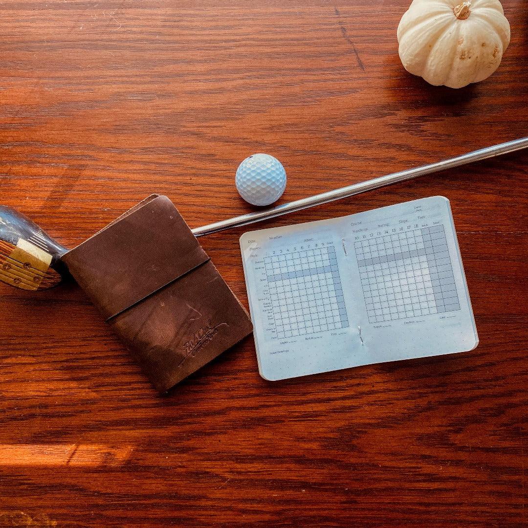 
                  
                    Leather Golf Log -Refillable - Fish On! Custom Rods
                  
                