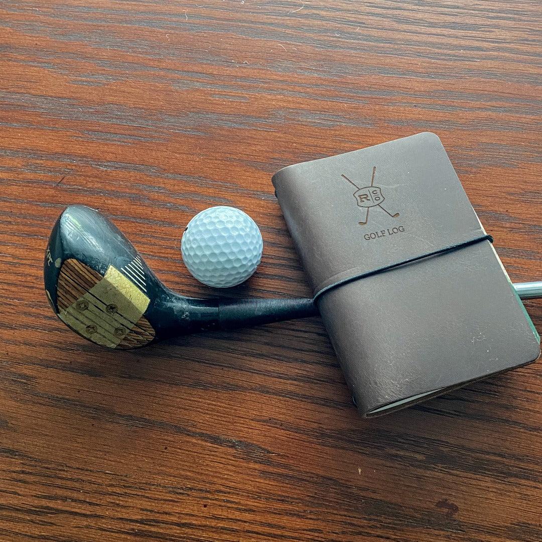 
                  
                    Leather Golf Log -Refillable - Fish On! Custom Rods
                  
                