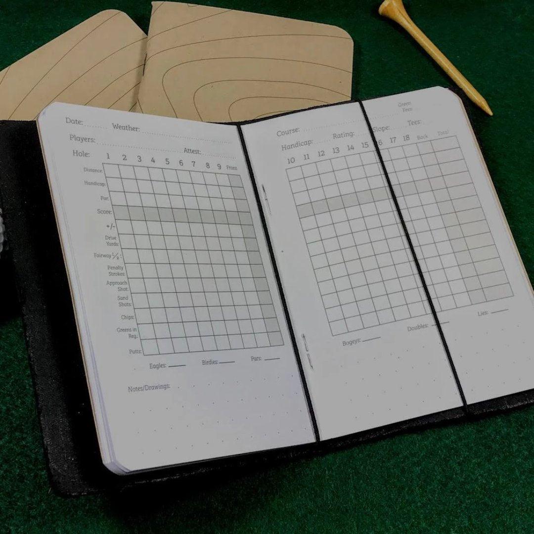 
                  
                    Leather Golf Log -Refillable - Fish On! Custom Rods
                  
                