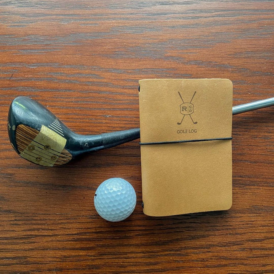 
                  
                    Leather Golf Log -Refillable - Fish On! Custom Rods
                  
                