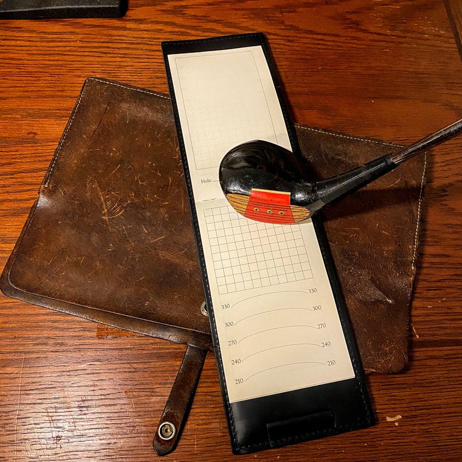 
                  
                    Leather Golf Yardage Book Holder - Fish On! Custom Rods
                  
                