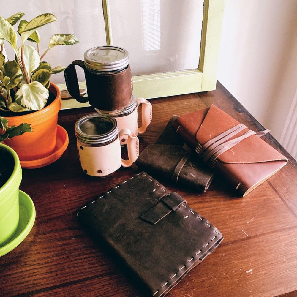 
                  
                    Whether you own a B&B or you're simply trying to capture memories from your wedding, special events or hunting club, our Leather Guest Registry ticks all the boxes.  It features top-grain leather, a hand-sewn binding, and comes with either flap-tie or buckle closure.  
                  
                