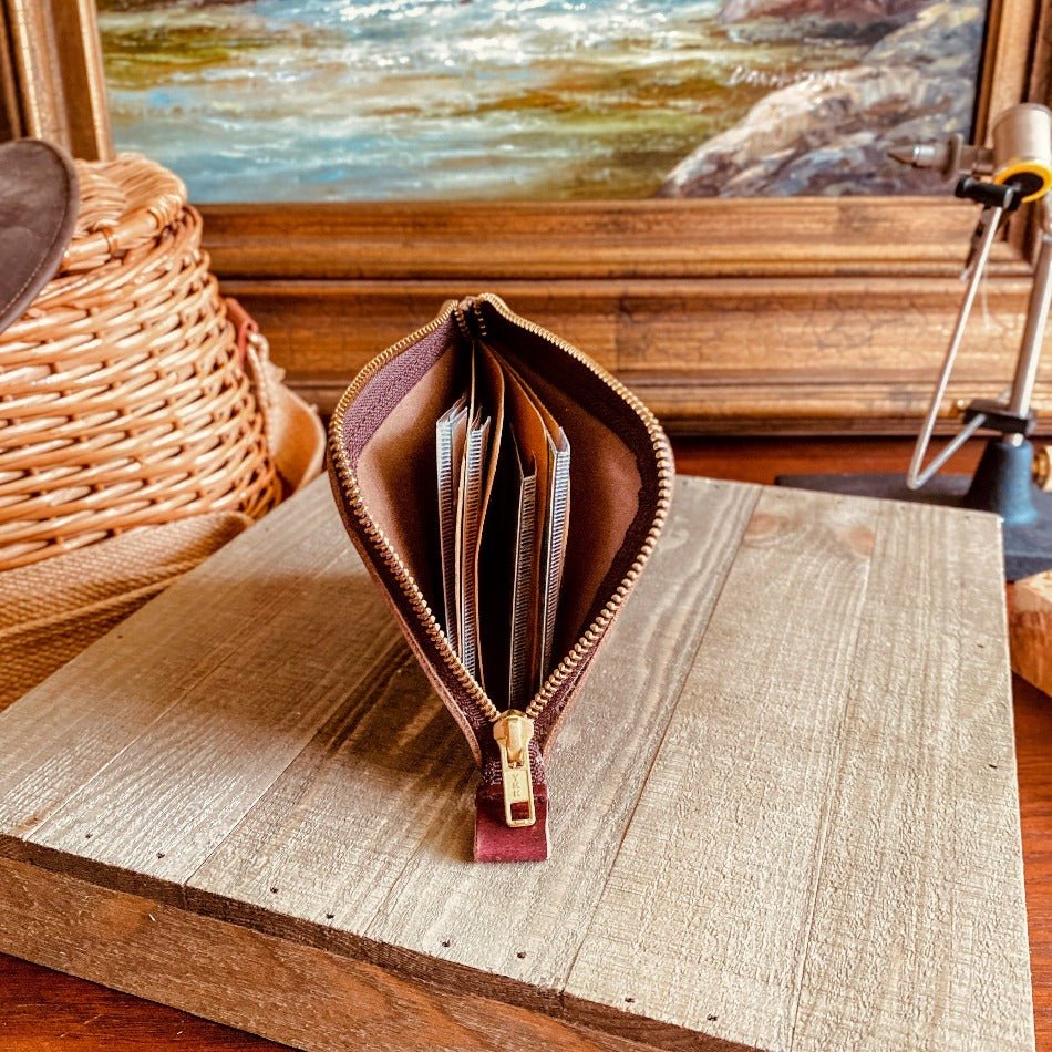 Leather Leader Wallet | Fly Fishing Leader Organizer | Fish On