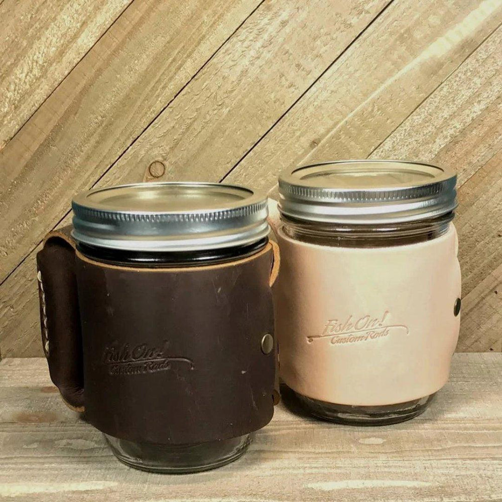 
                  
                    Leather Miners Mug - Fish On! Custom Rods
                  
                