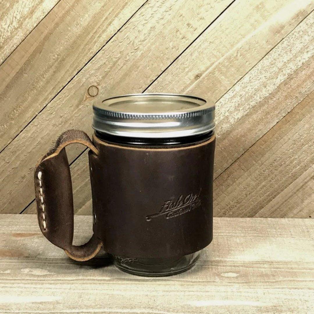 
                  
                    Leather Miners Mug - Fish On! Custom Rods
                  
                